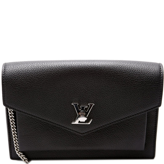 Louis Vuitton Mylockme Pochette Clutch Bag Chain Pochette