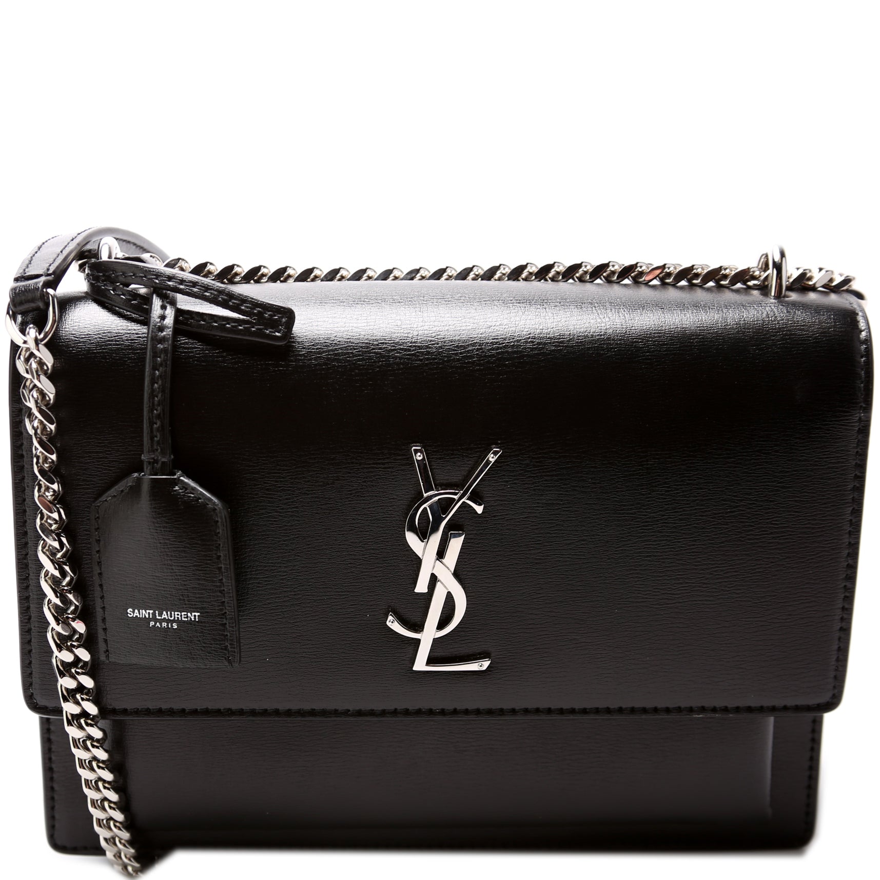 YSL Saint Laurent Sunset Smooth Bag Leather Medium Travel Bag
