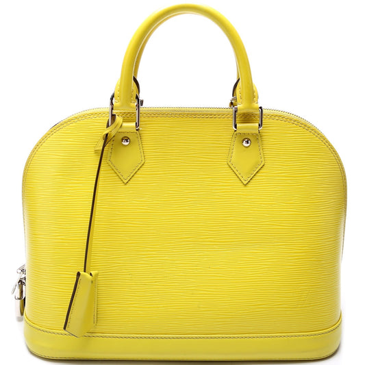 Louis Vuitton Alma PM Newer Epi Handbag Newer 3