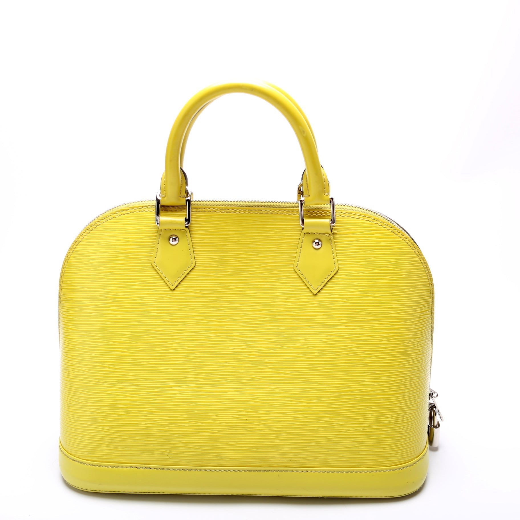 Louis Vuitton Alma PM Newer Epi Handbag Newer 3