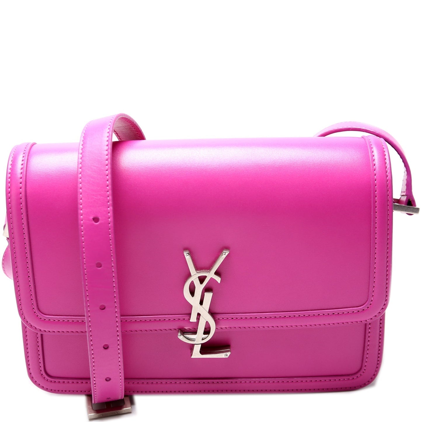 YSL Saint Laurent Solferino Satchel Calfskin Bag Medium Satchel Bag