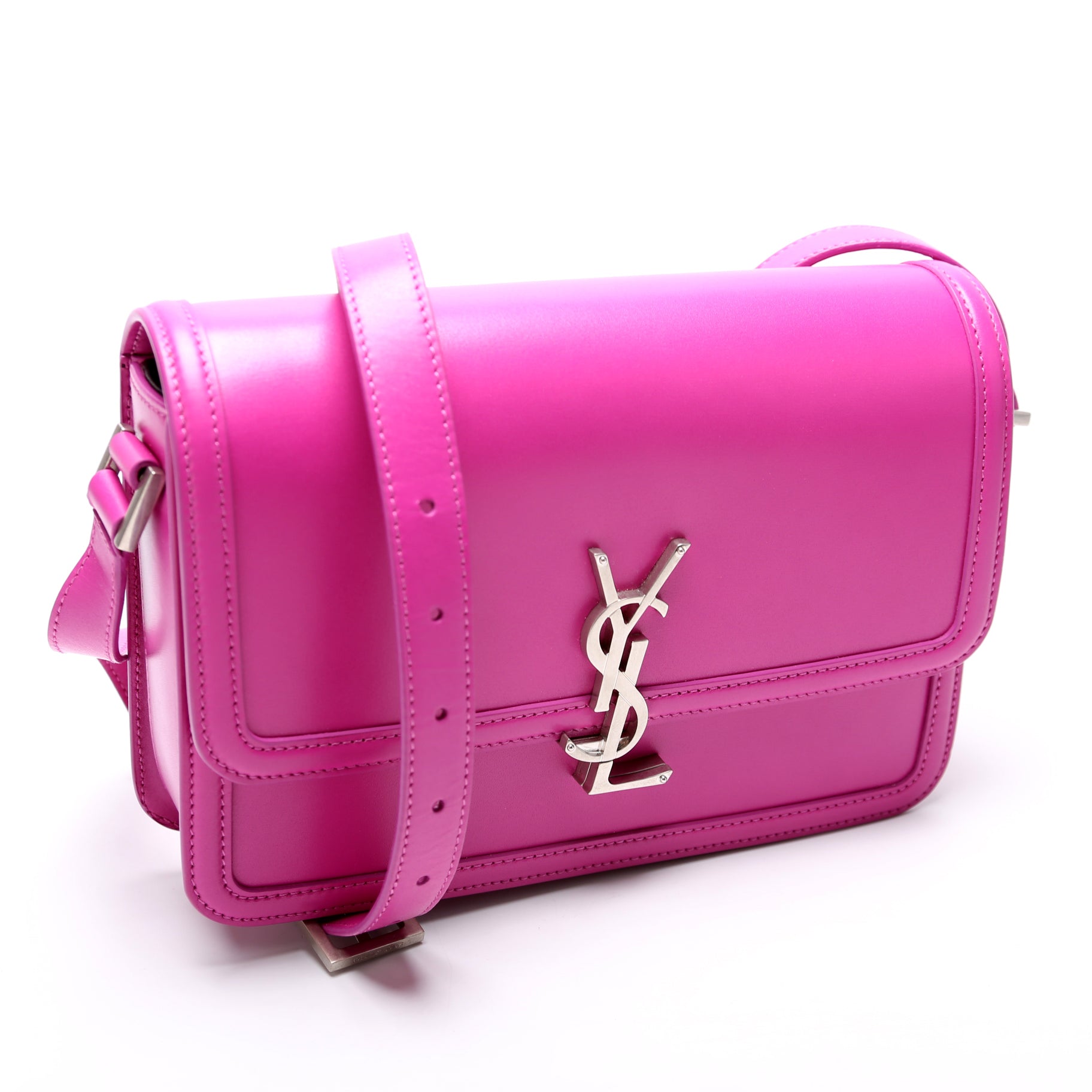 YSL Saint Laurent Solferino Satchel Calfskin Bag Medium Satchel Bag