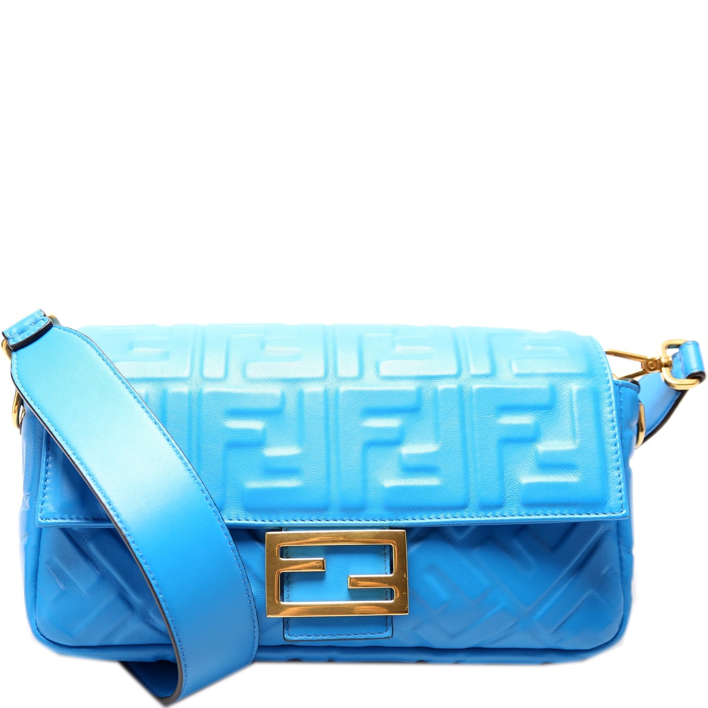 Fendi 8Br600Uette Ff Nappa Bag Embossed Travel Bag Embossed Nappa 2