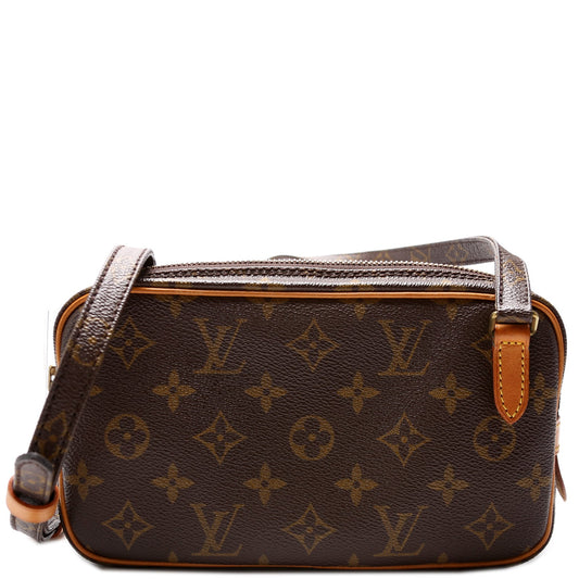 Louis Vuitton Pochette Marly Bandouliere Monogram Clutch Bag Monogram 4