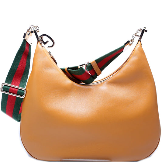 Gucci GG Supreme Attache Large Shoulder Bag