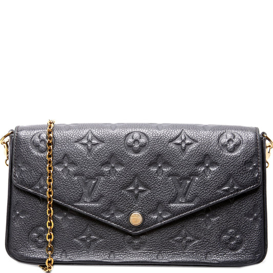 Louis Vuitton Pochette Felicie Empreinte Clutch Bag Empreinte 49
