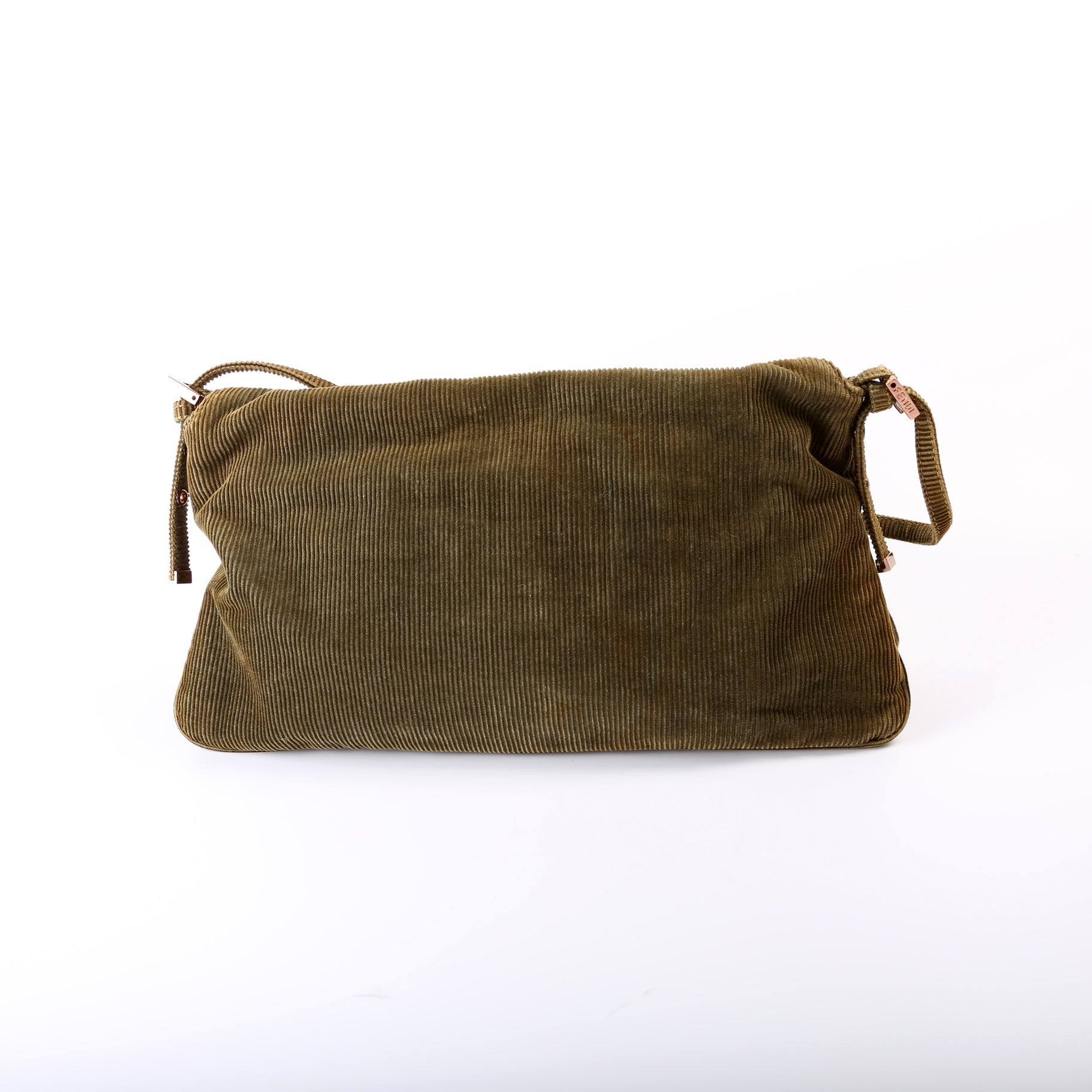 Fendi 8Br002 Zucca Corduroy Bag Travel Bag