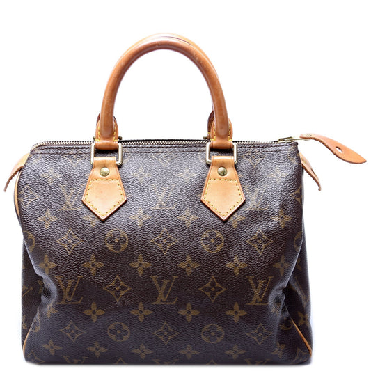 Louis Vuitton Speedy 25 Monogram Handbag Monogram 19
