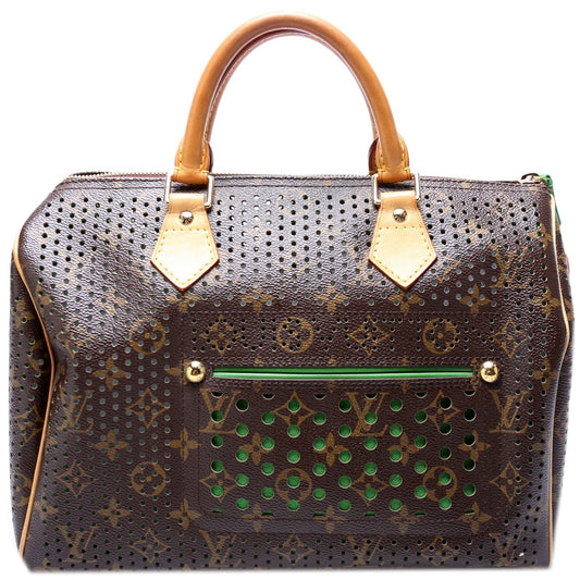 Louis Vuitton Speedy 30 Perforated Monogram Handbag Perforated 1