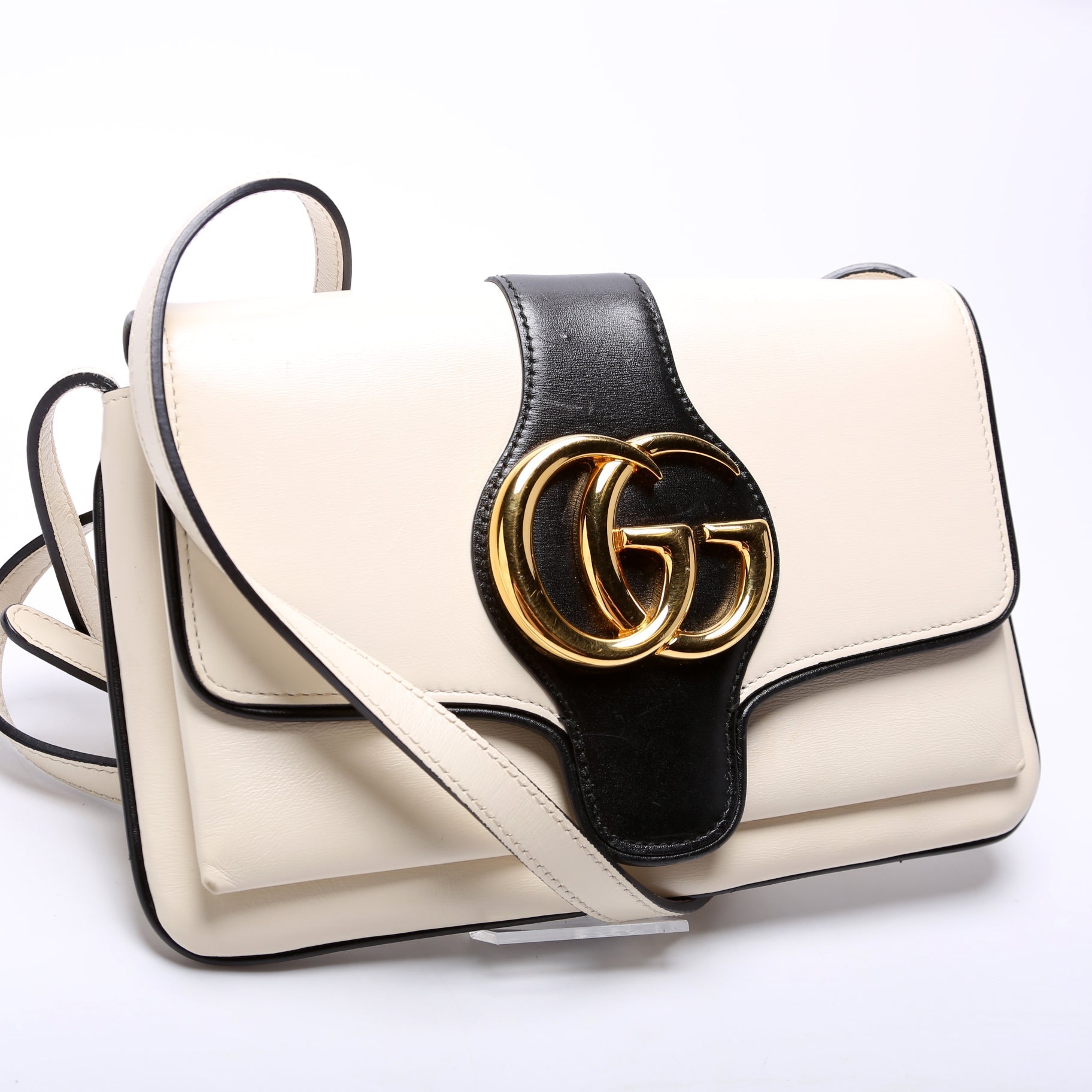 Gucci Arli Calfskin Small Flap Travel Bag Calfskin 2