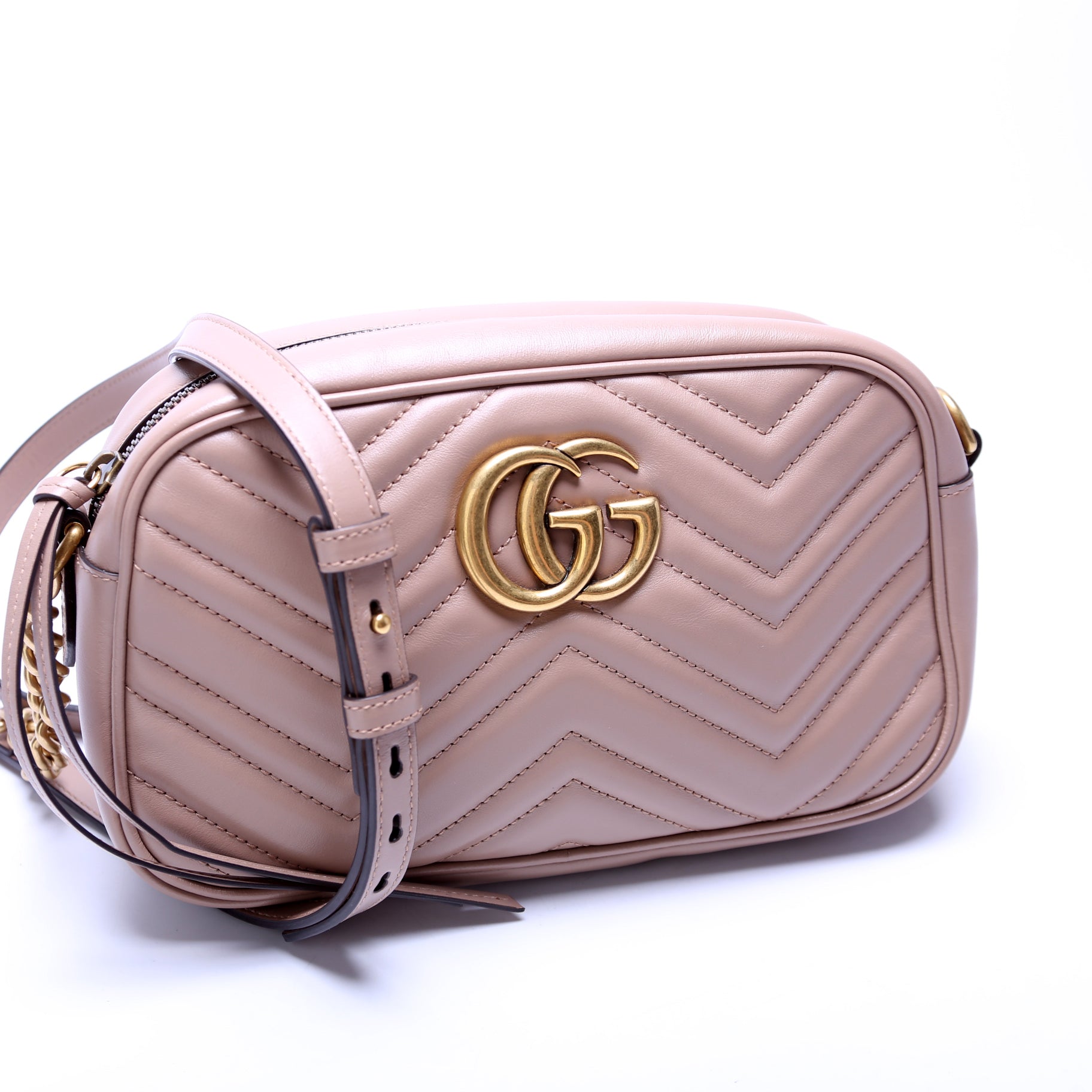 Gucci Marmont Camera Leather Small Crossbody Bag Camera 14