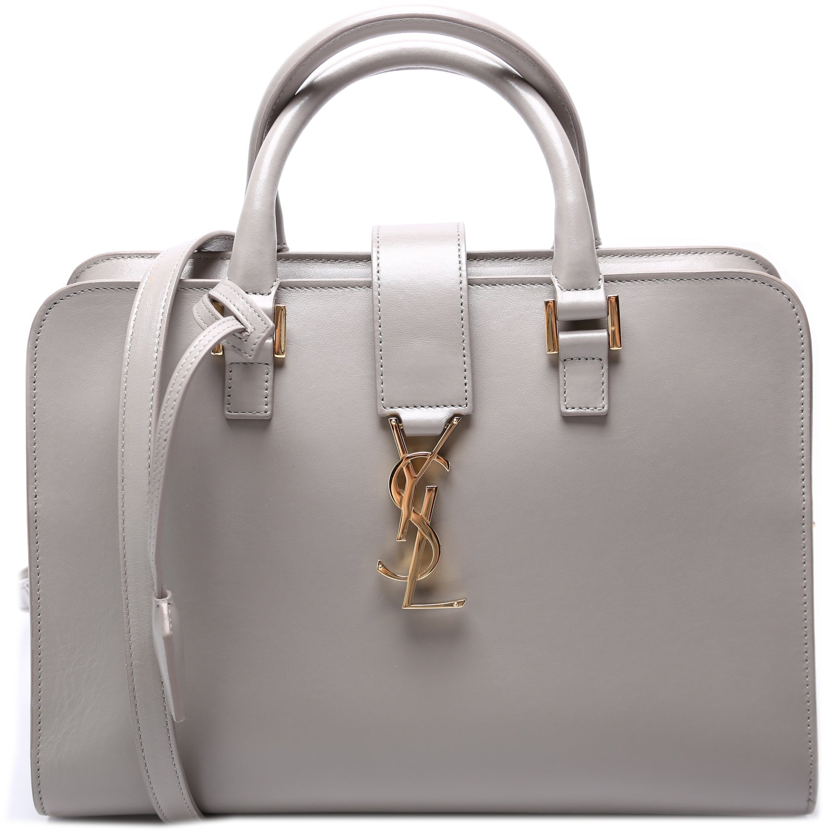YSL Saint Laurent Saint Laurent Cabas Smooth Bag Leather Small Travel Bag