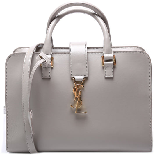 YSL Saint Laurent Saint Laurent Cabas Smooth Bag Leather Small Travel Bag
