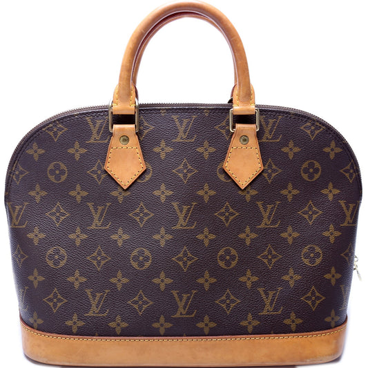 Louis Vuitton Alma PM Older Monogram Handbag Older 10