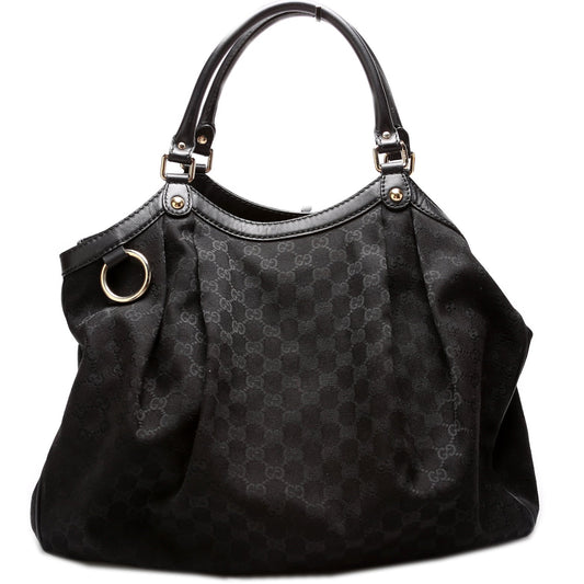 Gucci Sukey GG Canvas Large Travel Bag Canvas Large