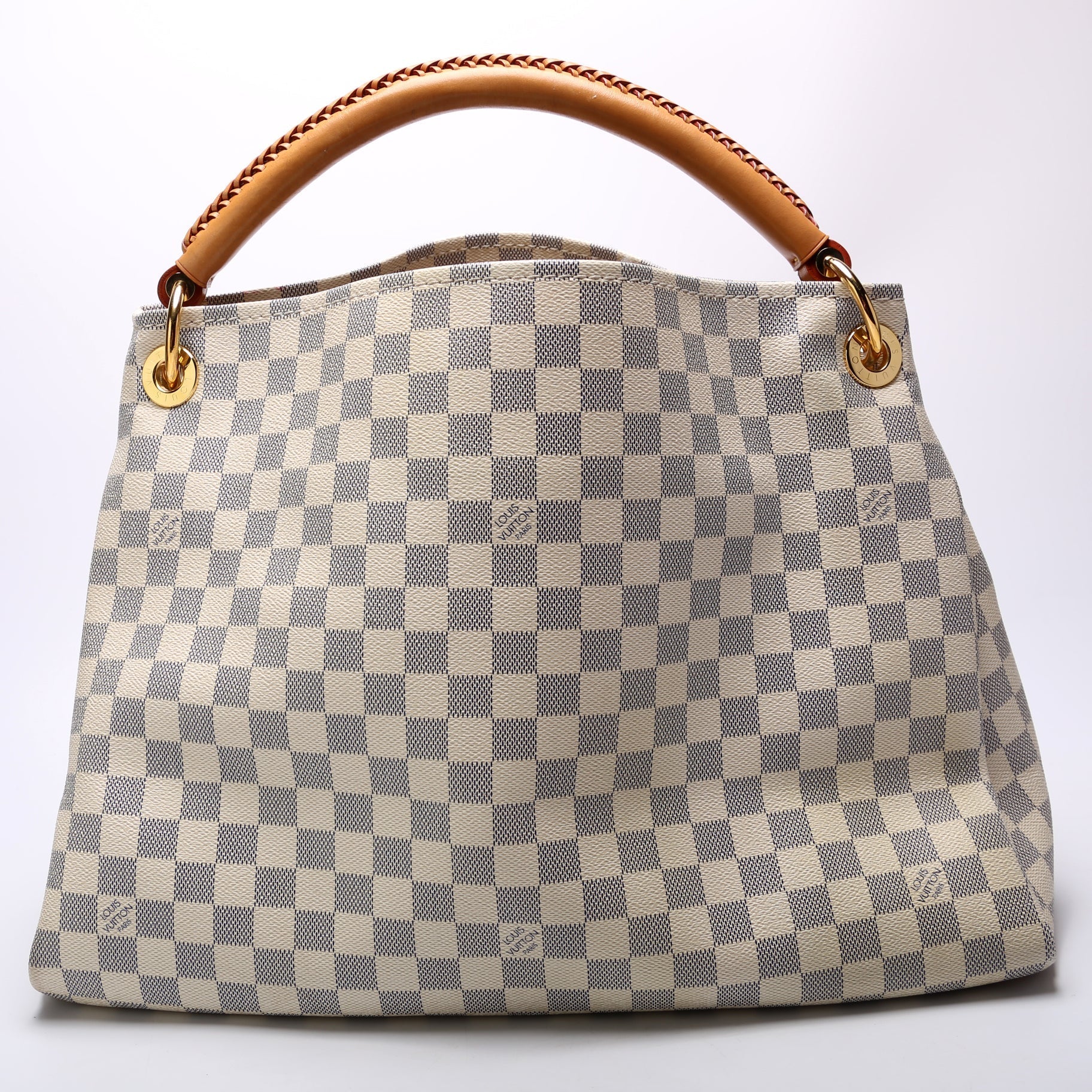 Louis Vuitton Artsy MM Azur Damier Handbag Azur 9