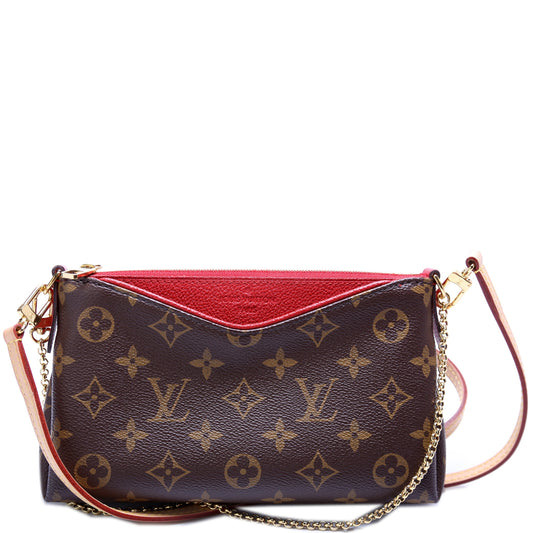 Louis Vuitton Pallas Monogram Clutch Bag Monogram 2