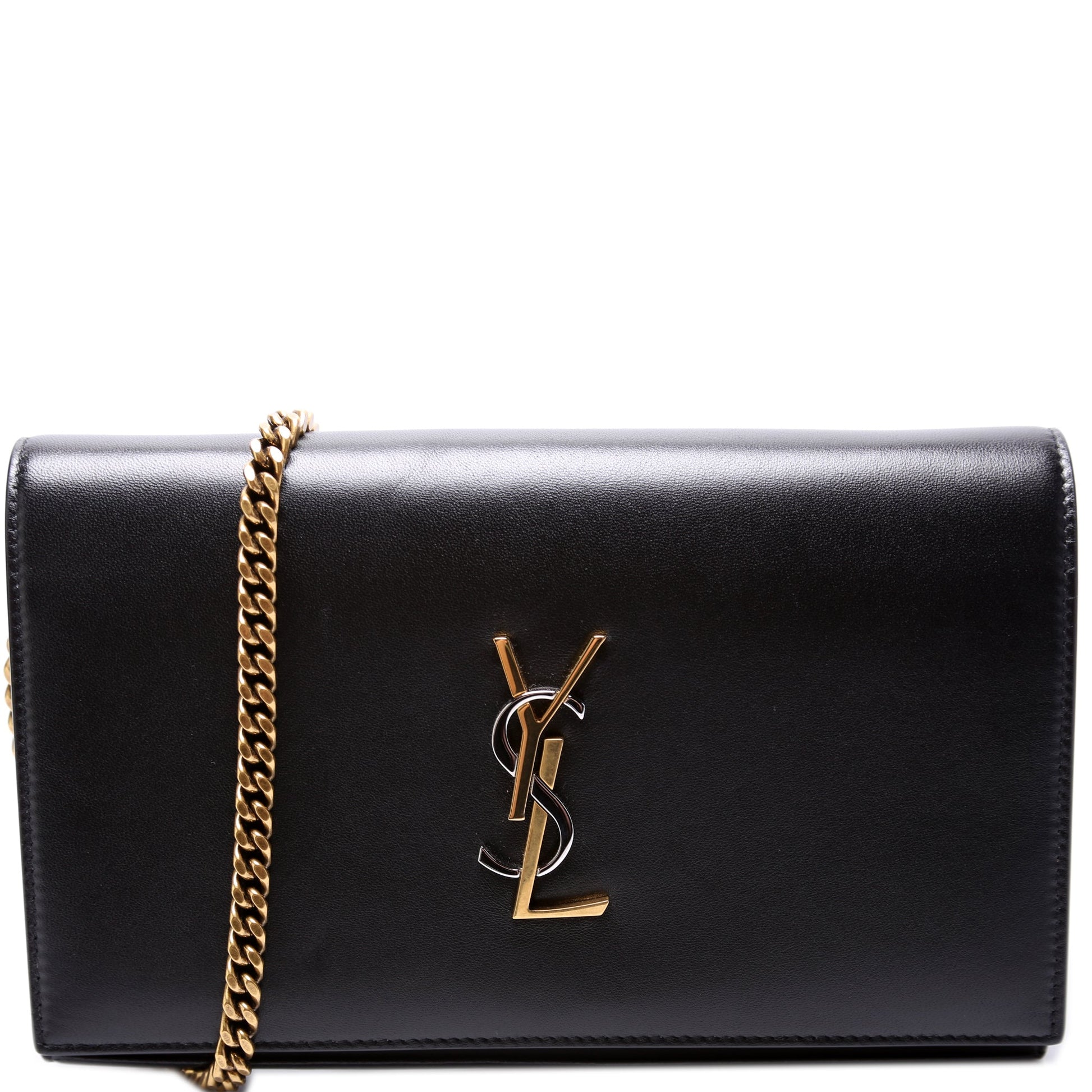 YSL Saint Laurent Saint Laurent Kate Wallet Bag Leather Chain Travel Bag