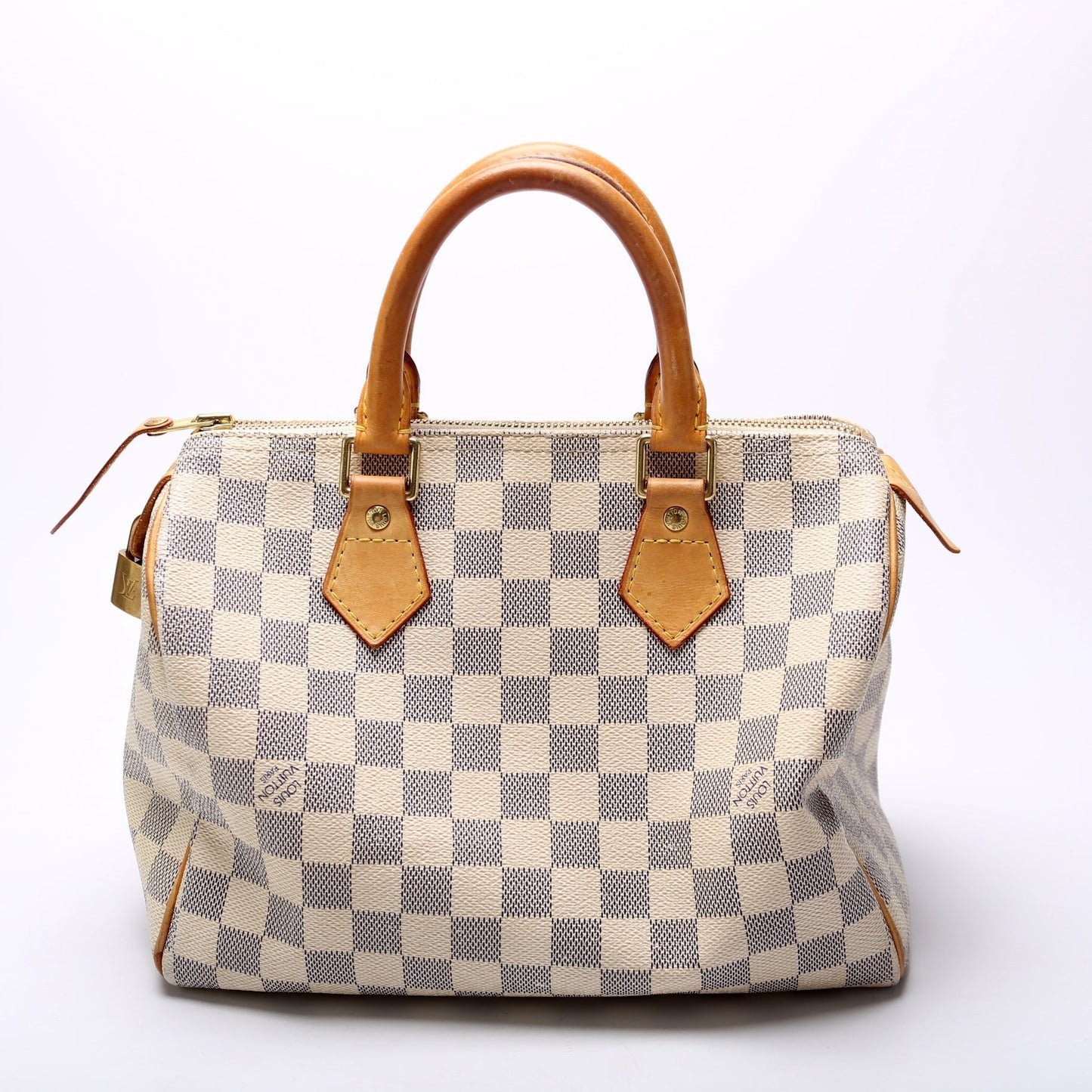 Louis Vuitton Speedy 25 Azur Damier Handbag Azur 3