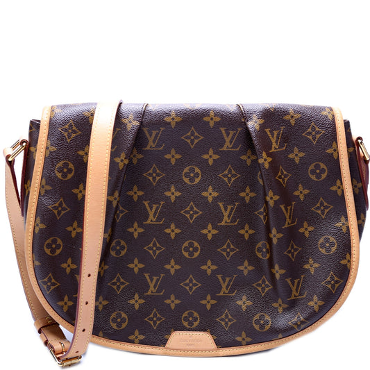 Louis Vuitton Menilmontant MM Monogram Handbag Monogram 2