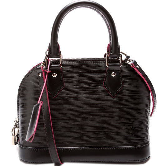 Louis Vuitton Alma BB Epi Handbag Epi 11