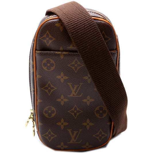 Louis Vuitton Pochette Gange Monogram Clutch Bag Monogram 17