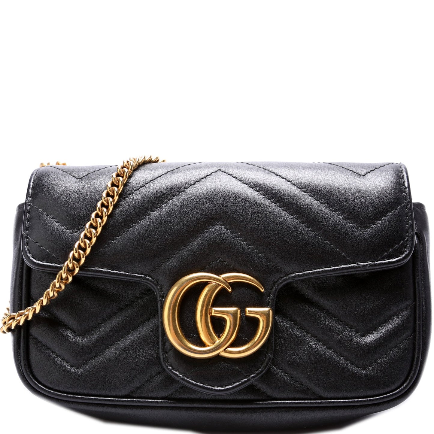 Gucci Marmont Super Mini Flap Travel Bag Flap 9