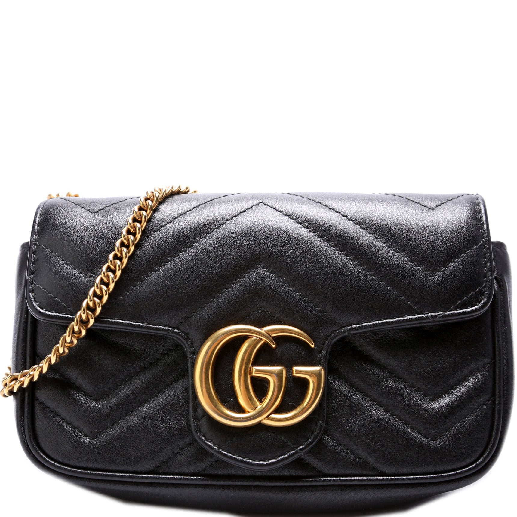 Gucci Marmont Super Mini Flap Travel Bag Flap 9
