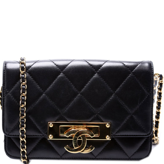 Chanel Golden Class WOC Lambskin 20M Clutch Bag