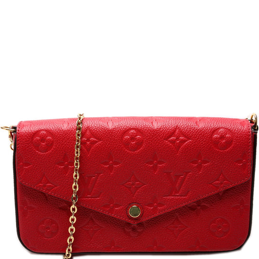 Louis Vuitton Pochette Felicie Empreinte Clutch Bag Empreinte 48