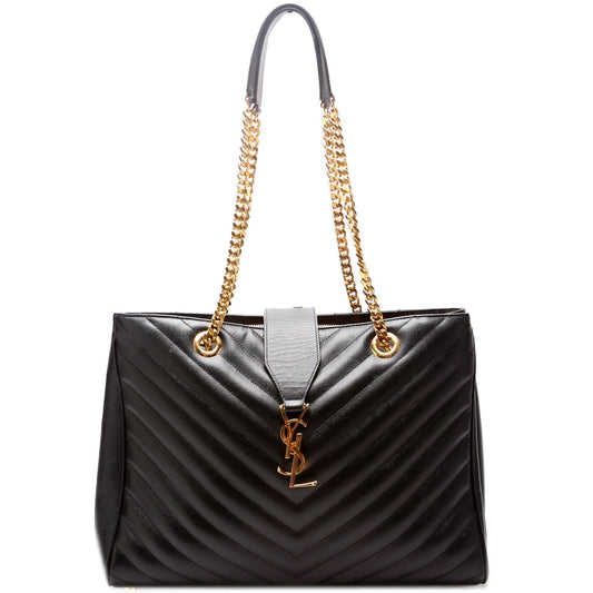 YSL Saint Laurent Grain De Poudre Shopping Bag Tote Bag Poudre Shopping 396911