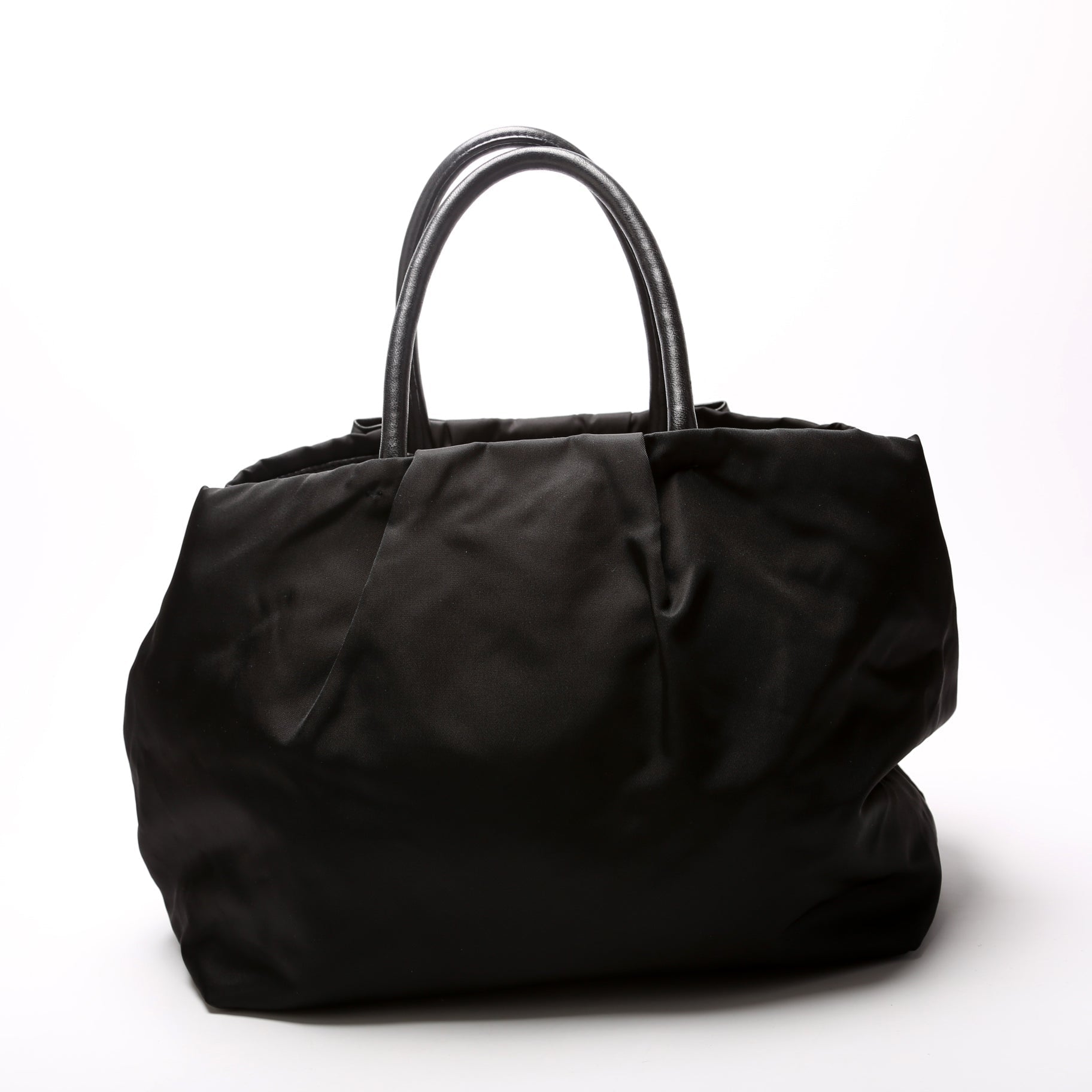 Prada Fiocco Bow Satchel Bag Nylon Travel Bag