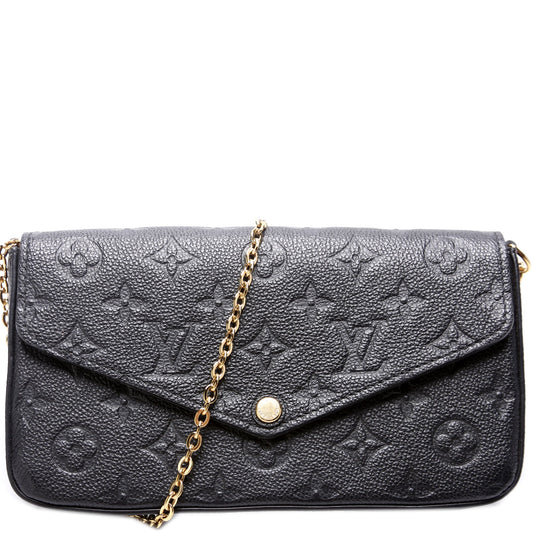 Louis Vuitton Pochette Felicie Empreinte Clutch Bag Empreinte 46