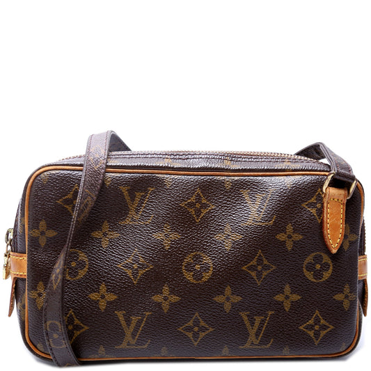 Louis Vuitton Pochette Marly Bandouliere Monogram Clutch Bag Monogram 7