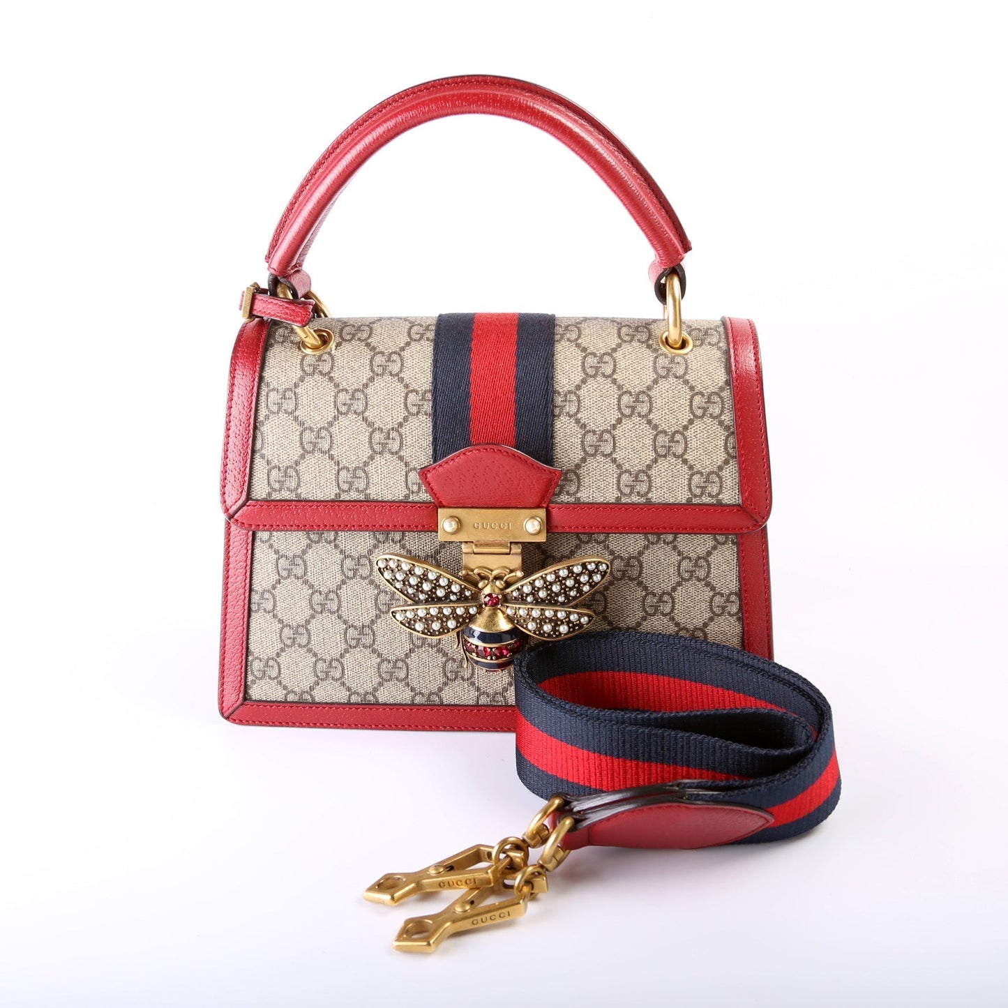 Gucci Queen Margaret Top Handle Travel Bag