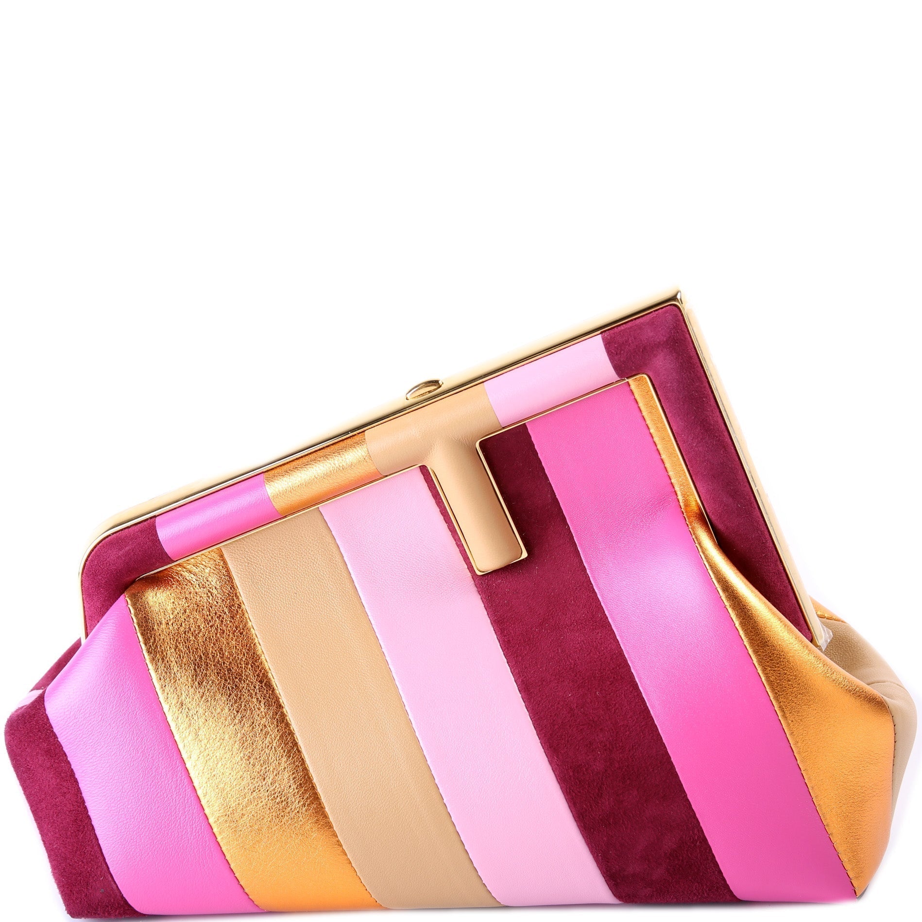 Fendi First 8Bp129 Bag Multicolor Small Travel Bag