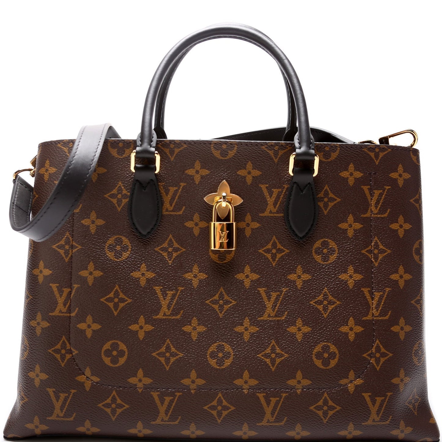 Louis Vuitton Flower Monogram Tote Bag Monogram 1