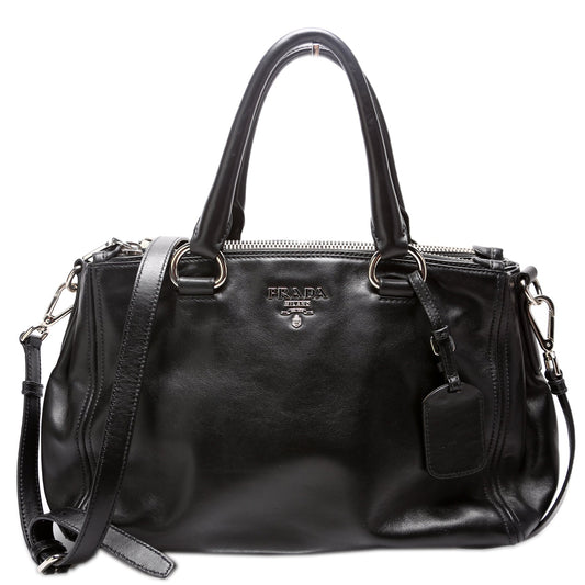 Prada Satchel Bag Leather Travel Bag