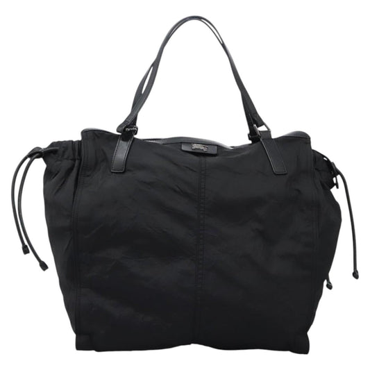 Burberry Nova Check Synthetic Tote Bag Black Tote Bag 2