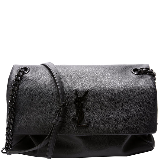 YSL Saint Laurent Saint Laurent West Hollywood Grain De Poudre Medium Travel Bag
