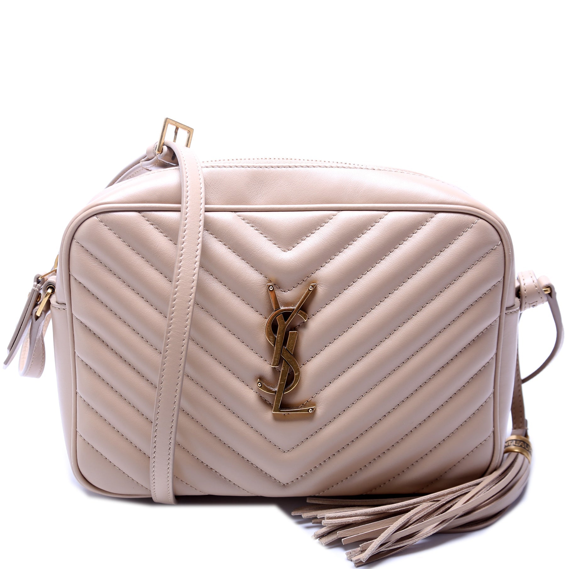 YSL Saint Laurent Saint Laurent Lou Camera Chevron Bag Travel Bag