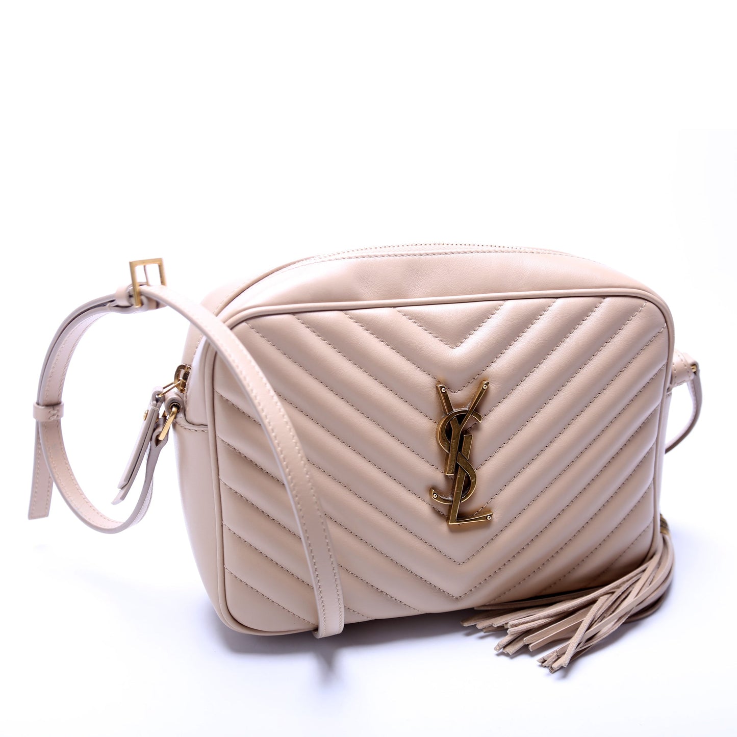 YSL Saint Laurent Saint Laurent Lou Camera Chevron Bag Travel Bag