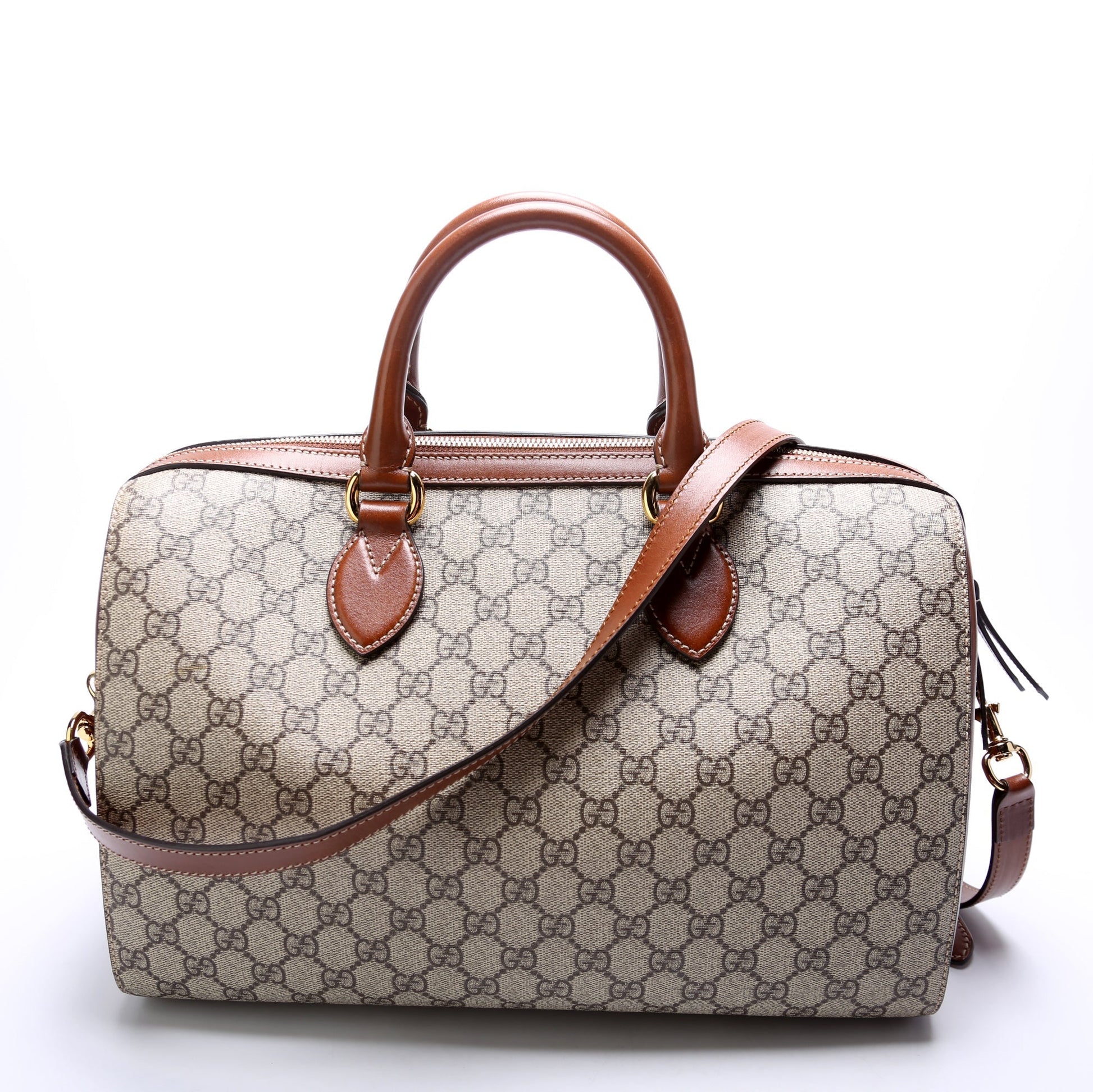 Gucci GG Supreme Boston Large Travel Bag Bag Large