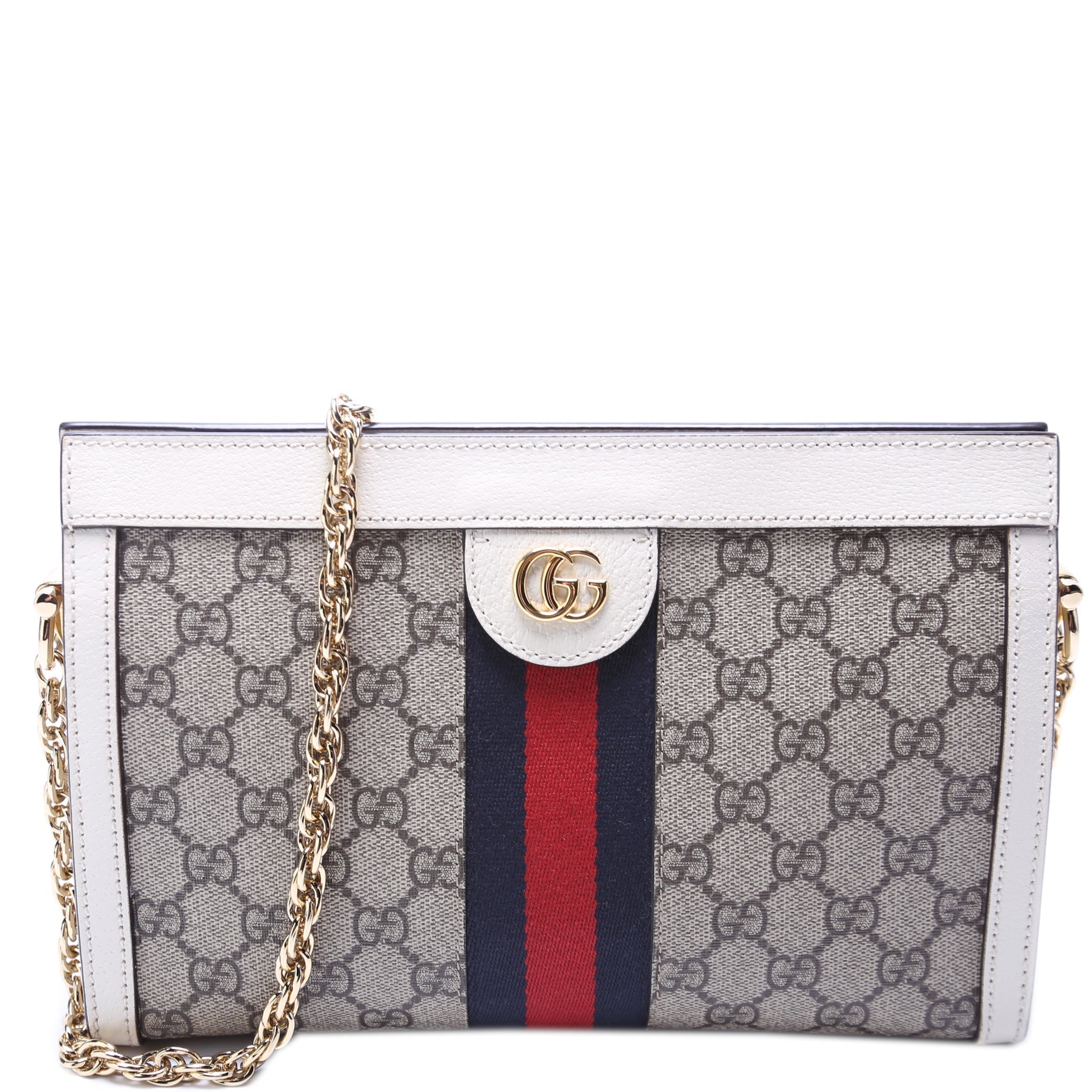 Gucci GG Supreme Ophidia Small Chain Travel Bag Chain 10