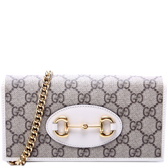 Gucci Horsebit W Chain Wallet Case Chain 3