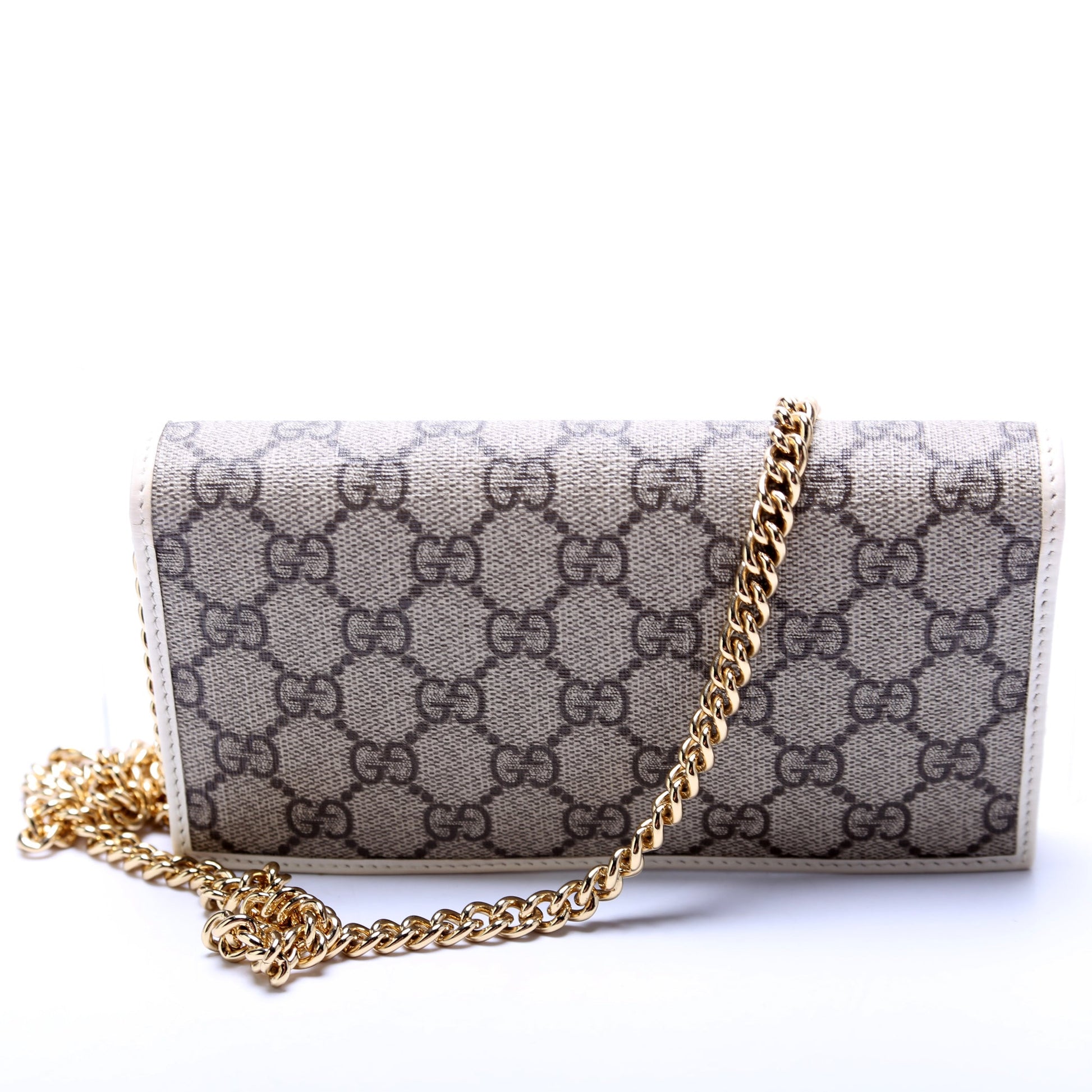 Gucci Horsebit W Chain Wallet Case Chain 3