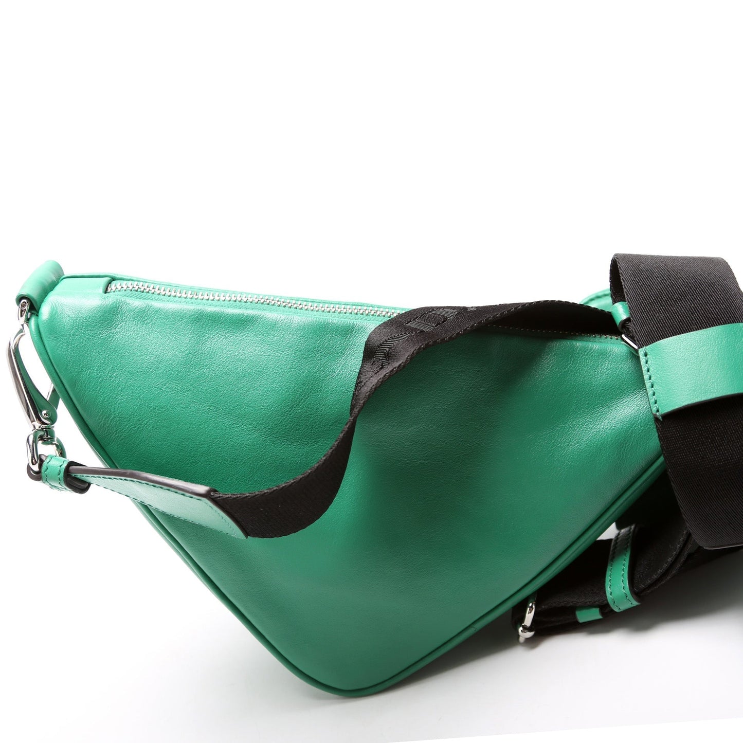 Prada Triangle Shoulder Bag Leather Logo Shoulder Bag