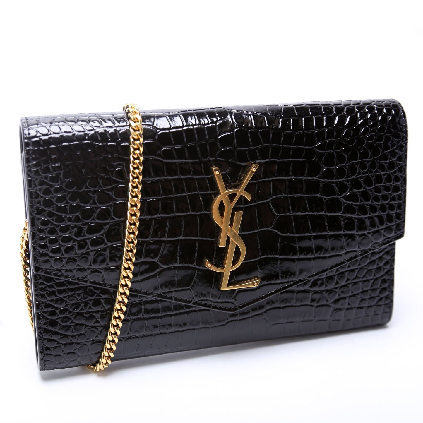 YSL Saint Laurent Saint Laurent Uptown Wallet Bag Chain Travel Bag