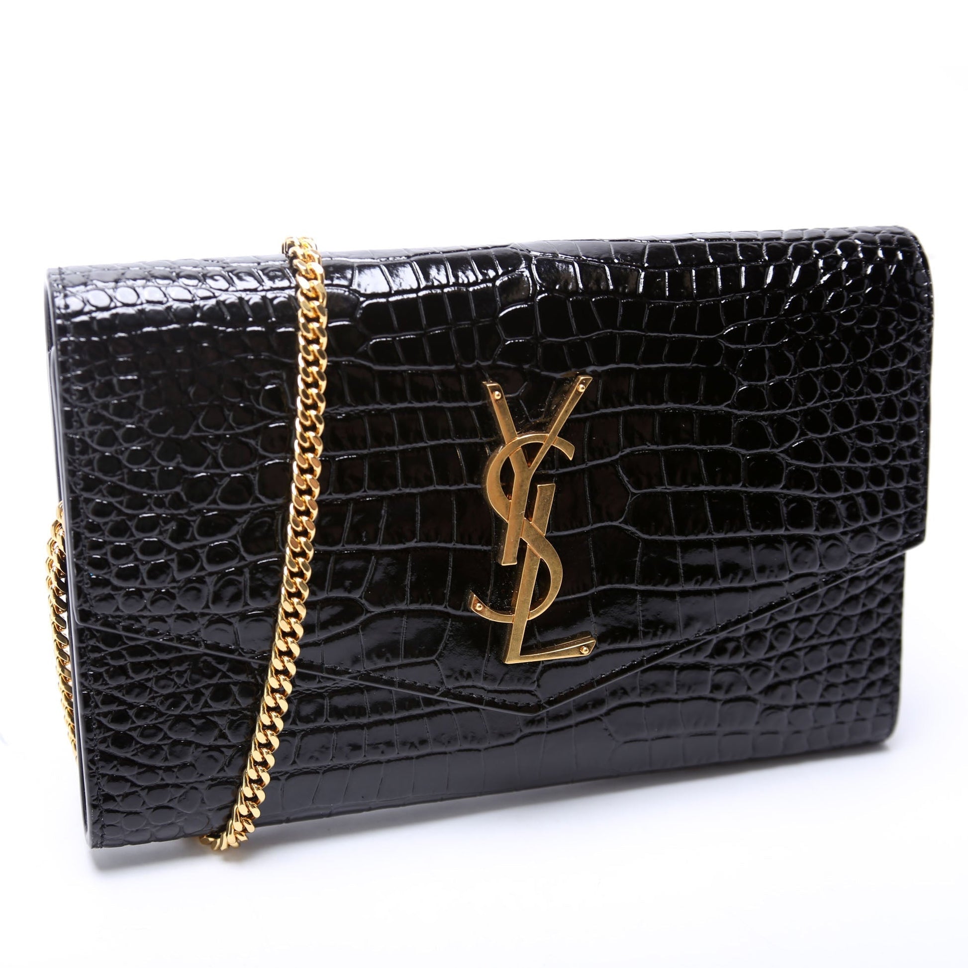 YSL Saint Laurent Saint Laurent Uptown Wallet Bag Chain Travel Bag