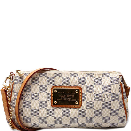 Louis Vuitton Eva Azur Damier Clutch Bag Azur 2
